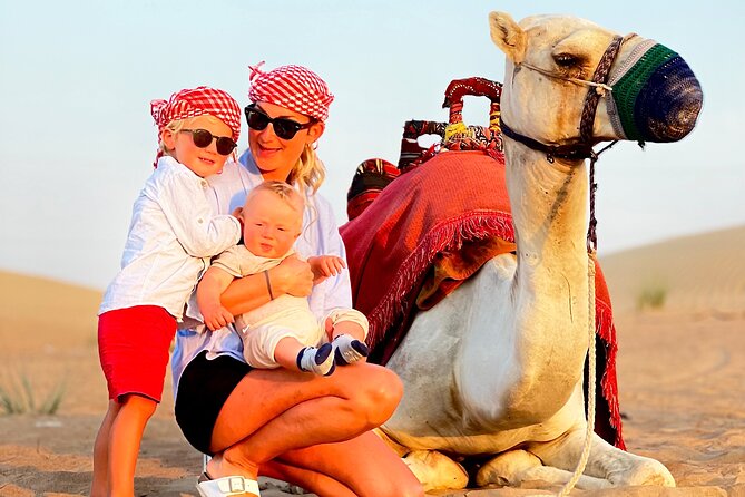 Abu Dhabi Desert Safari Tour with Shows & Buffet Dinner - Belly dancing, Tanoura, and fire performances