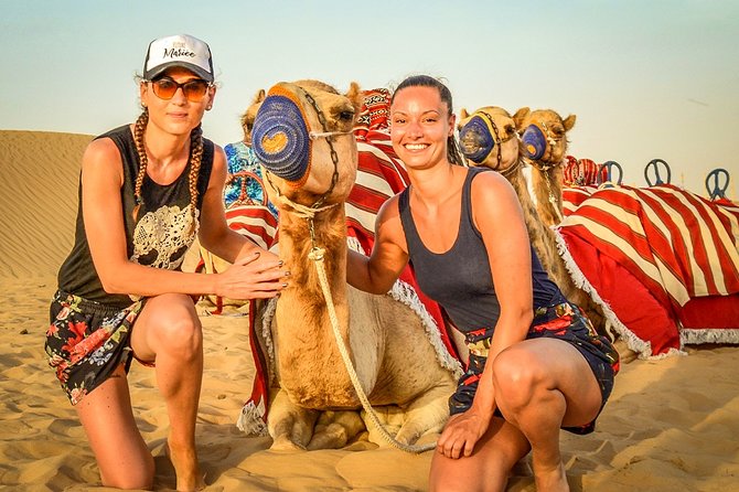 Abu Dhabi: Desert Safari with BBQ, Camel Ride & Sandboarding - Sandboarding gives you control of the adventure