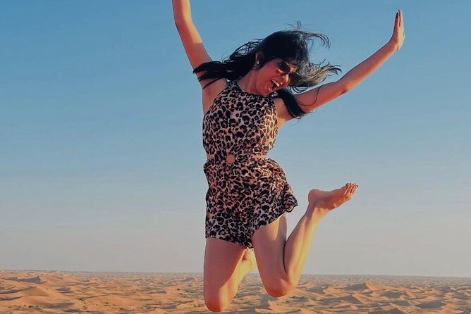 Abu Dhabi Desert Safari with Live Entertainment and Live BBQ - Sunset adds a calmer pause