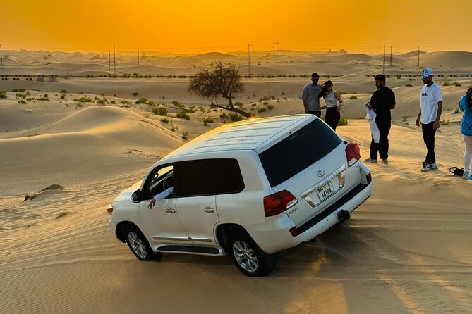 Abu Dhabi Desert Safari with Live Entertainment and Live BBQ - Live BBQ dinner includes vegetarian and non-vegetarian choices