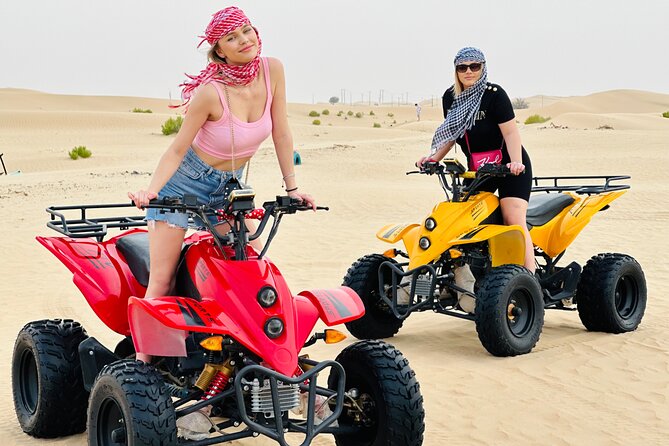 Abu Dhabi Desert Safari With Live Shows And BBQ Buffet Dinner - Sunset among the Abu Dhabi dunes