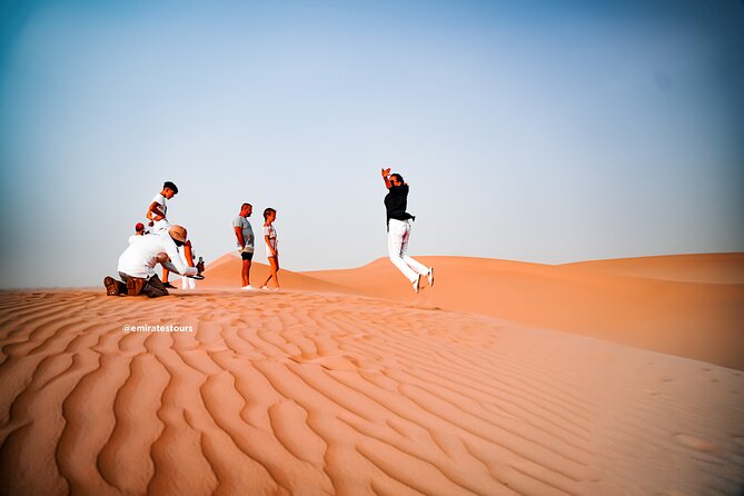 Abu Dhabi Evening Desert Safari BBQ, Camel Ride, Entertainments - Arriving at the Bedouin-Style Camp