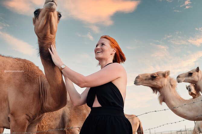 Abu Dhabi Evening Desert Safari BBQ, Camel Ride, Entertainments - Tanoura, Belly Dancing, and Fire Shows