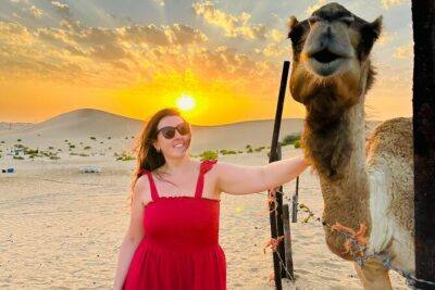 Evening Desert Safari with Camel Ride, BBQ & Live Show