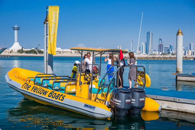 Abu Dhabi Guided Sightseeing Boat Tours - Speed, splashes, and comfort on board