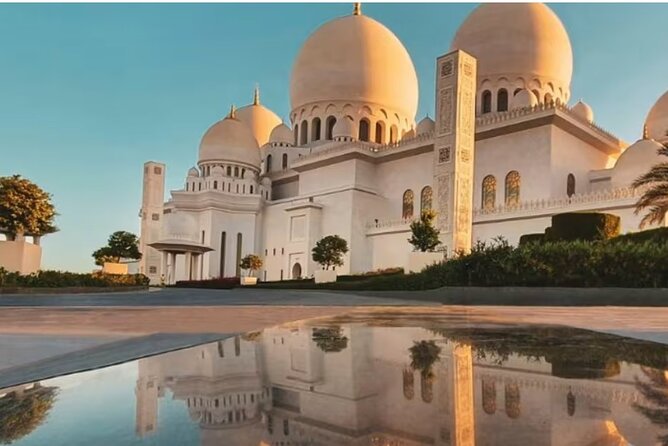 Abu Dhabi Highlights Day Trip from Dubai - Louvre Abu Dhabi and Saadiyat Island from the road