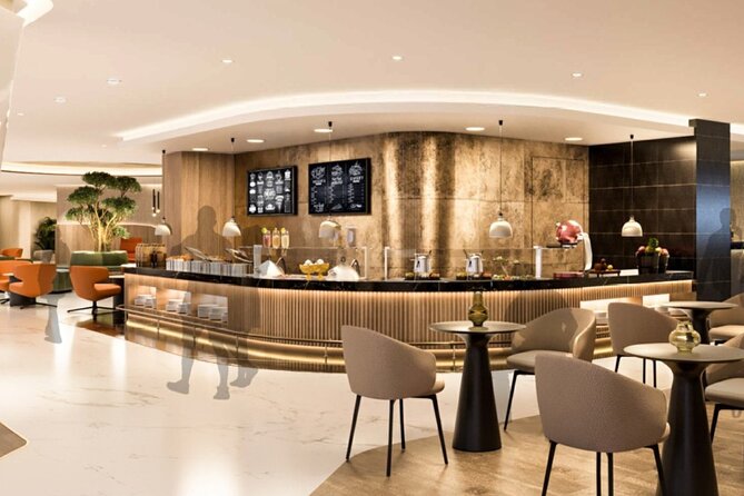Abu Dhabi International Airport (AUH) VIP Lounge Access - The buffet: useful fuel, not a restaurant meal