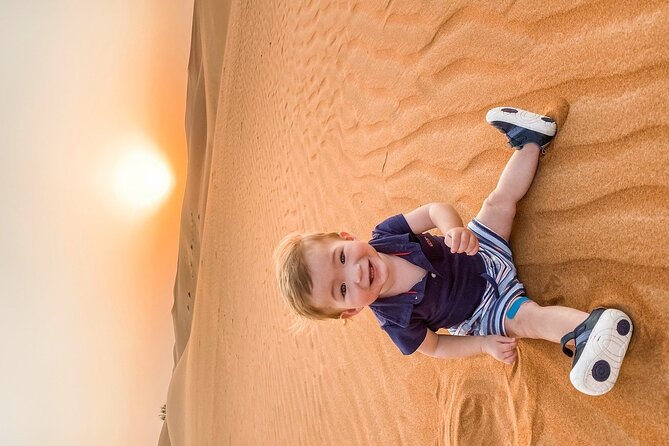 Abu Dhabi - Kids Friendly Morning Desert Safari - A short camel ride before returning
