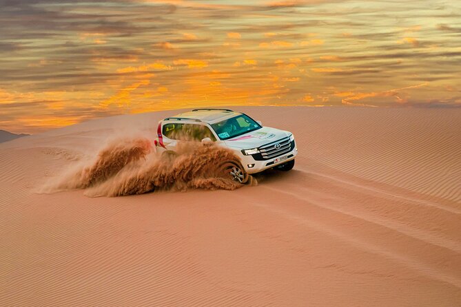 Abu Dhabi Morning Desert Safari: 4x4 Dune Bashing, Camel Ride and Sandboarding - The 45-Minute Ride to Al Khatim Desert