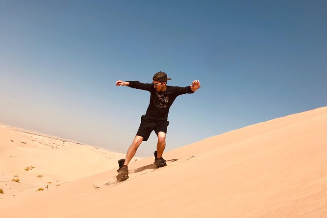 Abu Dhabi Morning Desert Safari,Dune Bashing,Sandboarding,Camel Riding&Quad Bike - Dune bashing: the main event