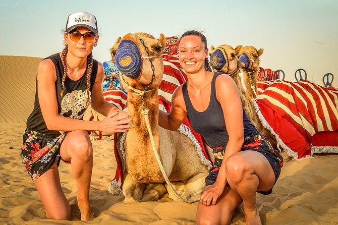 Abu Dhabi: Morning Desert Safari with Camels and Sandboarding - Sandboarding on the Tall Dunes