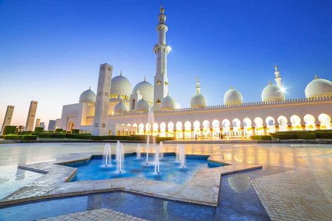 Abu Dhabi Mosque including Ferrari World Tour from Dubai - Who will enjoy this day most