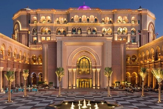 Abu Dhabi Private City Tour From Dubai - Qasr Al Watan gives you a royal counterpoint