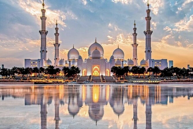 Abu Dhabi Tour from Dubai, Sheikh Zayed Mosqe & City Sightseeing - Yas Island, Ferrari World, and Yas Waterworld