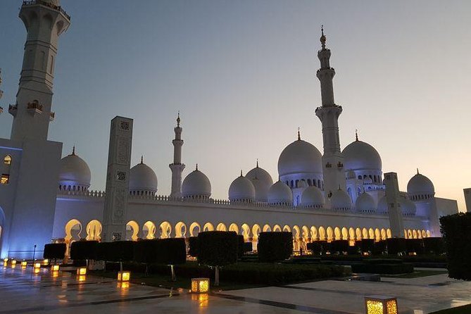 Abu Dhabi tour from Dubai small group with guide, Grand Mosque - Qasr Al Watan: a palace visit worth checking carefully
