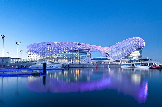 Abu Dhabi Tour Full-Day from Dubai small group with Grand Mosque - Yas Island and Ferrari World from the outside