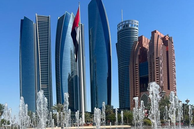 Abu Dhabi Tour Grand Mosque Emirates Palace Heritage Village - Emirates Palace, a grand hotel with a short visit