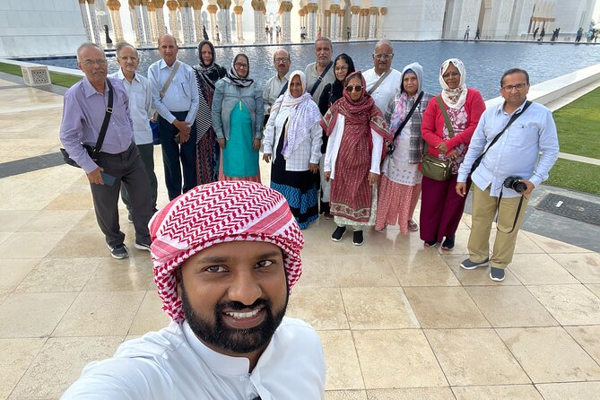 Abu Dhabi Tour Grand Mosque Heritage Village Emirates Palace - Al Mina Fish Market and local shopping