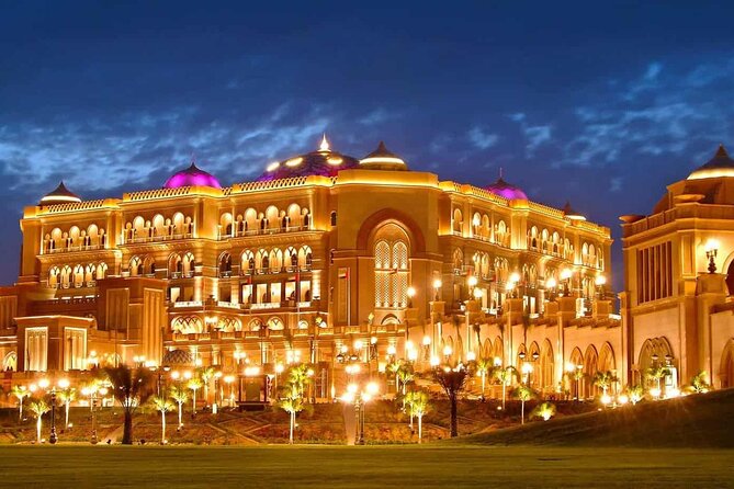 Abu Dhabi Tour in Private 4x4 with Grand Mosque, Louvre & Ferrari - Emirates Palace, a short glimpse of Abu Dhabi luxury