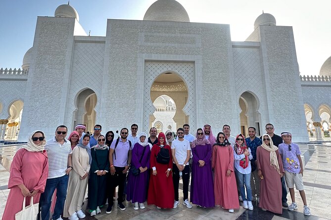 Abu Dhabi Tour with Sheikh Zayed Grand Mosque Visit - Qasr Al Watan: a presidential palace from outside