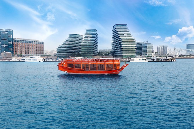 Abu Dhabi: Yas Island Sightseeing Dhow Cruise - A one-hour route around Abu Dhabi’s modern showpiece