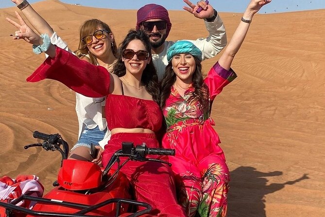 Adrenaline combo : Desert activities + ATV or Quad bike option - A short camel ride with cultural context