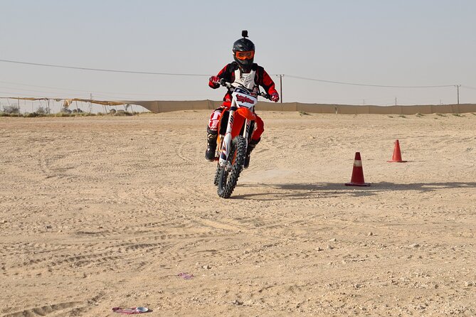Adult Desert Motorbike Training in Dubai - Starting At MotoZone’s Dubai Training Base