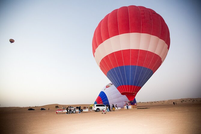 Adventure Hot Air Balloon with Buffet Breakfast & Falcon Show - Quad biking, camel riding, and a short horse ride