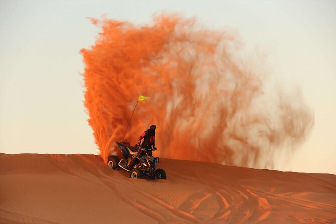 Adventure Quad Bike Safari, Camel Ride & Sandboarding - Leaving Dubai for the desert