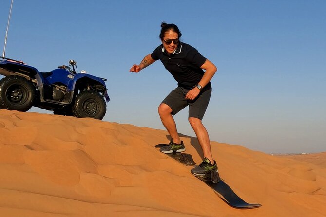 Adventure Quad Bike Safari, Camel Ride & Sandboarding - A brief camel ride with limited cultural depth