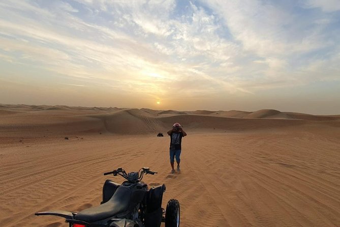Adventure quad bike tour ( 2 hour private quad biking to deep desert ) - A possible stop at a working camel farm