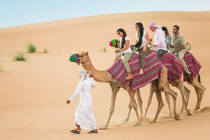Adventurous Red Dune Desert Safari Deal with Quad Bike,Shows &BBQ - Dune bashing is the first real thrill