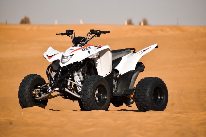 AEON 200/400CC Single seater Quad Bike self drive to open desert - One hour of riding across the open desert