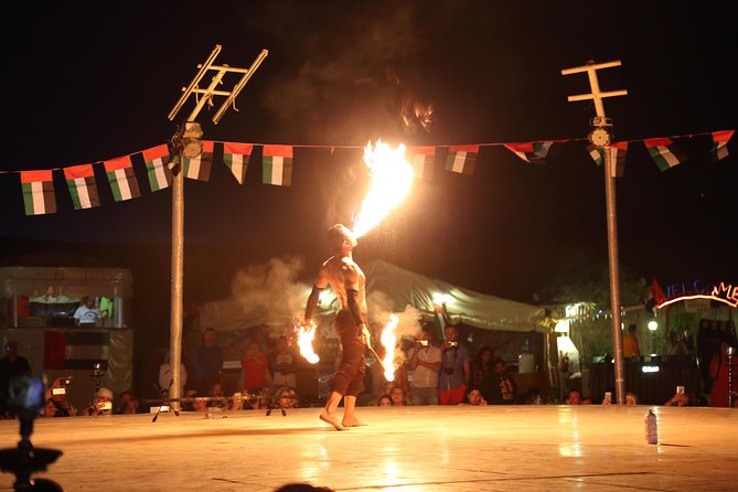 Al Madam Red Sand Safari with BBQ Dinner & Traditional Show - Restrooms first, then the main event