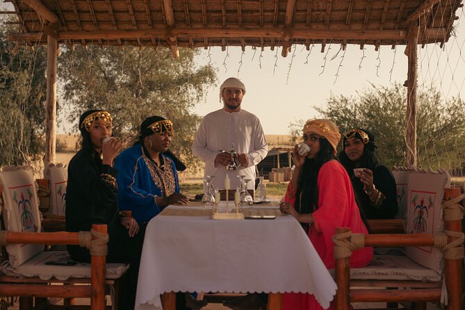 Al Marmoom Oasis Luxury Tent with Bedouin Dinner - Cabana or Arabic tent, then a Bedouin dinner