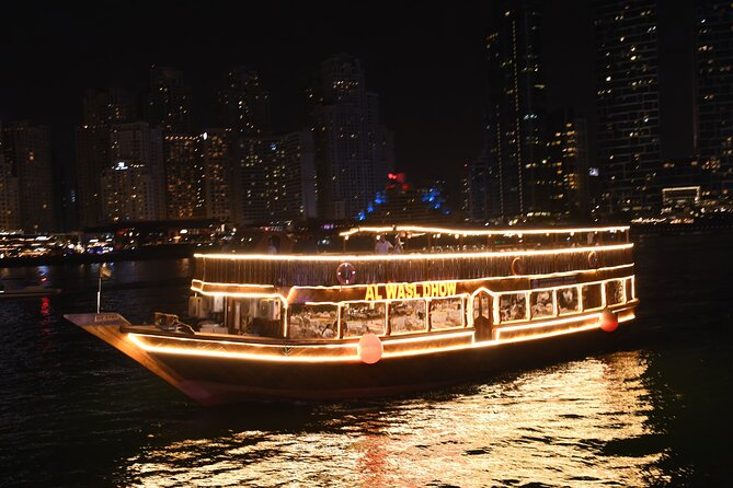 Alexandra Dhow cruise Dinner Dubai Marina(International buffet) - Key points before you book