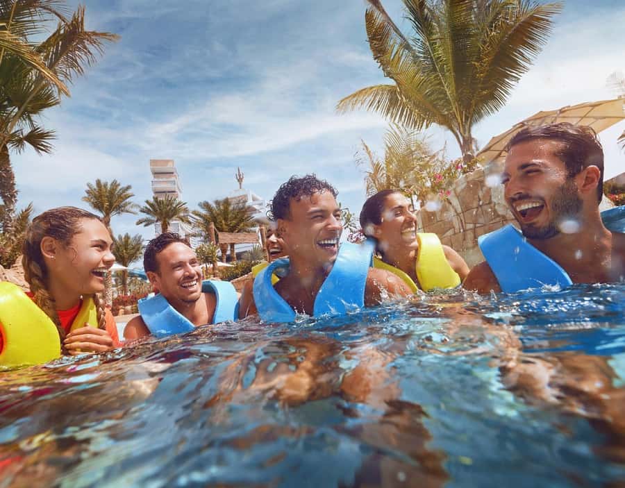 Aquaventure World Waterpark Ticket at Atlantis Dubai - What your full day at Aquaventure looks like