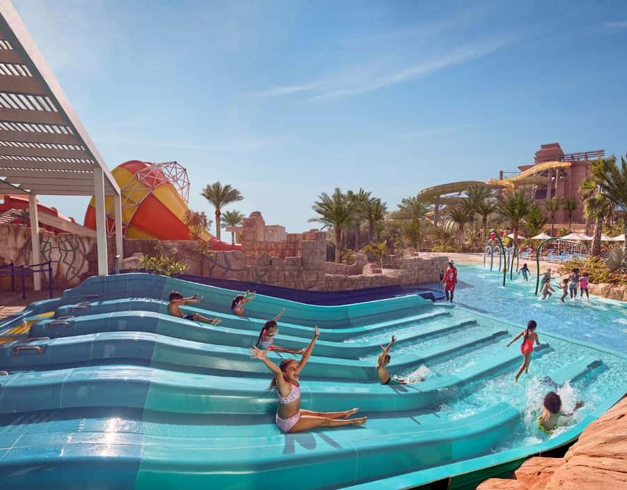 Aquaventure World Waterpark Ticket at Atlantis Dubai - Start at the tallest towers, not the beach