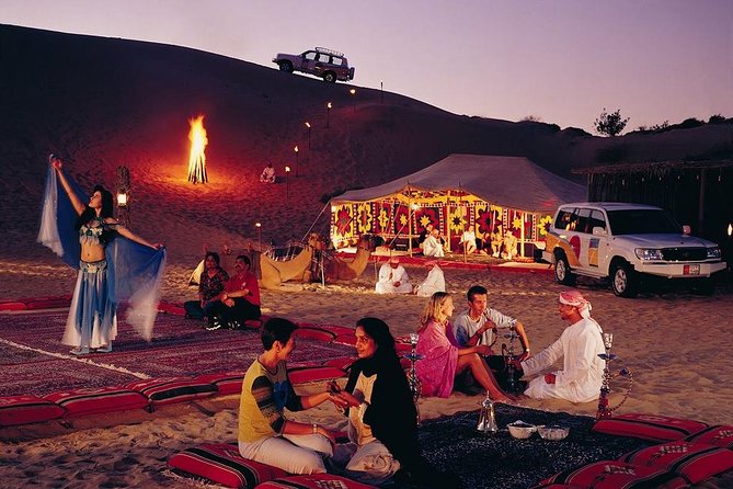 Arabian Desert Safari with BBQ Dinner Camel Ride, Sand Boarding - Key points to know before booking
