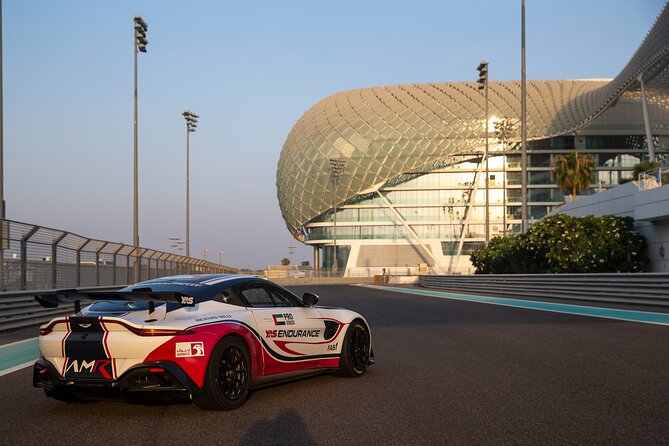 Aston Martin GT4 Driving Experience _ Full - Learning the racing line at Yas Marina Circuit