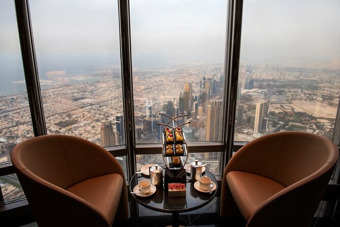 At the top burj khalifa dubai ticket with cafe treat - Key details before you book
