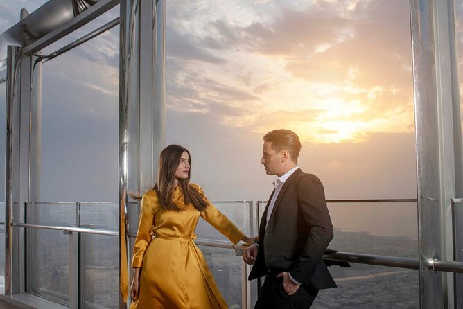 At the top burj khalifa dubai ticket with cafe treat - The Guest Ambassador and the 555-meter terrace
