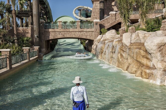 Atlantis Aquaventure Waterpark Ticket - The private beach and food choices