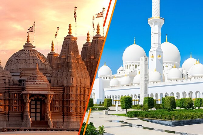BAPS Hindu Temple And Sheikh Zayed Mosque Tour - Key things to know before booking