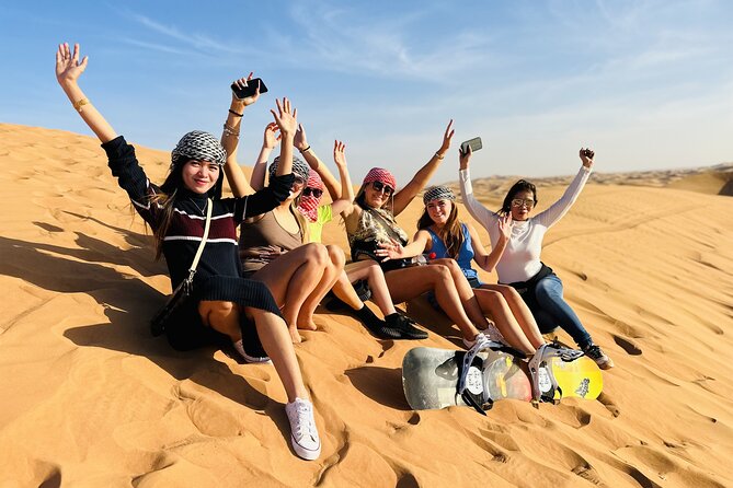 Best Dubai Desert Safari with Buffet Dinner,Sand Boarding & Shows - The desert camp: traditional touches and commercial extras