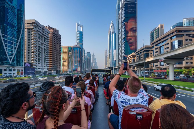 Big Bus Dubai Hop-On, Hop-Off Sightseeing Tour by Open-Top Bus - Heat, air conditioning, and waiting for the next bus