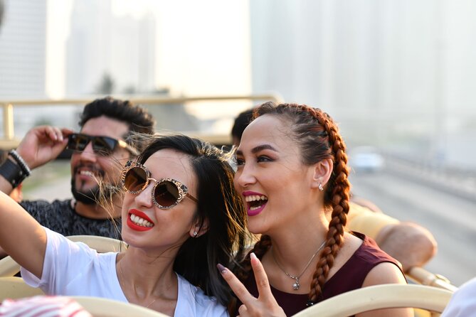 Big Bus Dubai Hop-On, Hop-Off Sightseeing Tour by Open-Top Bus - The recorded commentary and staff