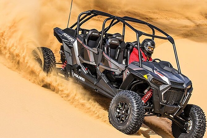 Buggy Ride Dubai & Dubai Desert Safari & Camel Ride with pickup - The two-hour camp: dinner, shows, and a change of pace
