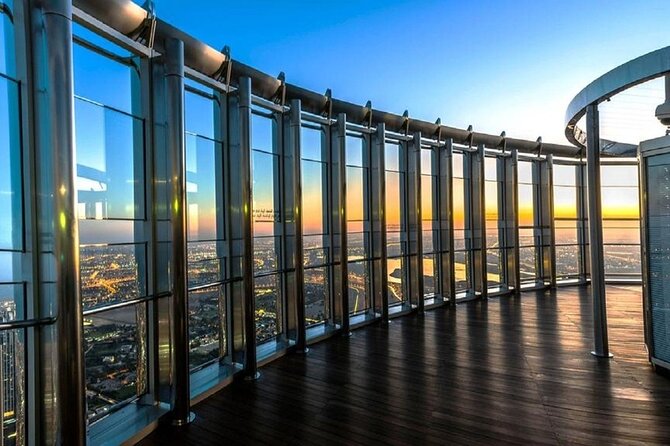 Burj Khalifa At The Top & Underwater Zoo Aquarium with Transfer - Reaching the 124th floor of Burj Khalifa