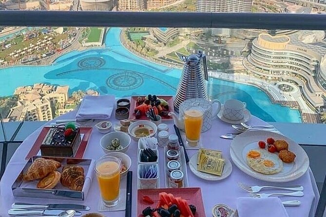 Burj Khalifa Ticket with The Cafe Treat - Level 124: glass views and an open-air terrace
